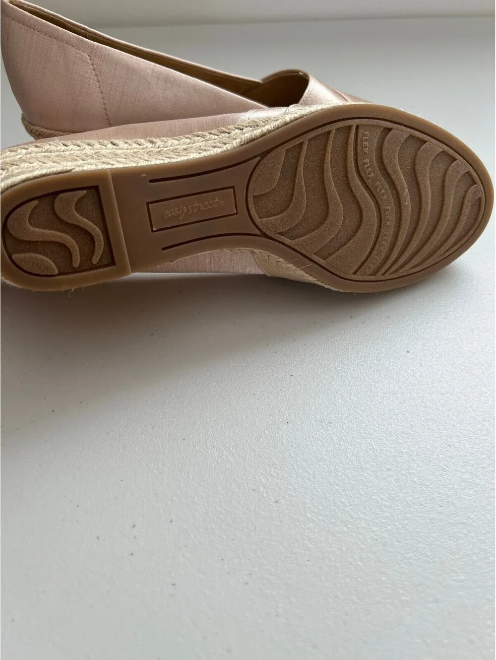 Easy Street Womens Jasper Espadrille Wedges, Size, 9